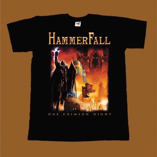 HAMMERFALL T-SHIRT - ONE CRIMSON NIGHT