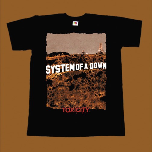 SYSTEM OF A DOWN T-SHIRT - TOXICITY