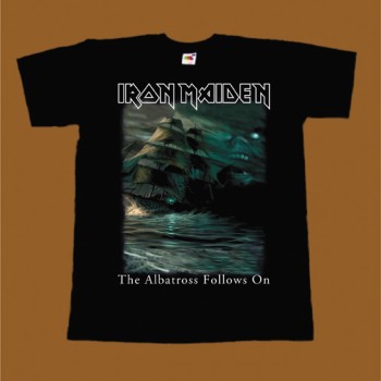 IRON MAIDEN T-SHIRT - THE ALBATROSS FOLLOWS ON