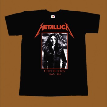 METALLICA T-SHIRT - CLIFF BURTON
