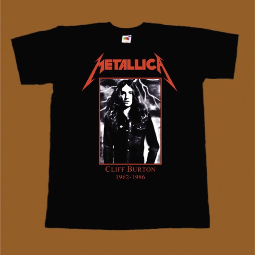 METALLICA T-SHIRT - CLIFF BURTON