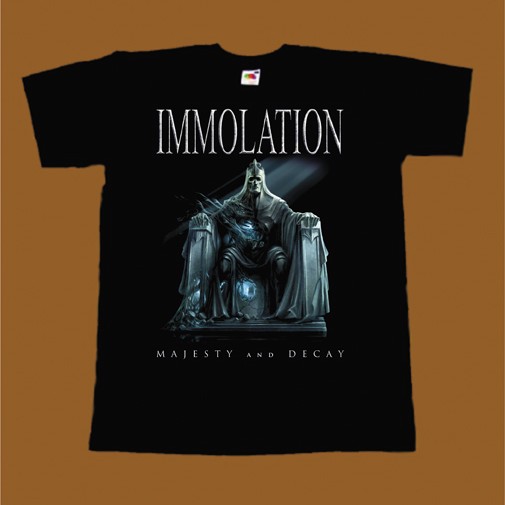 IMMOLATION T-SHIRT - MAJESTY AND DECAY