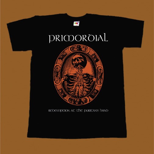 PRIMORDIAL T-SHIRT - REDEMPTION AT THE PURITAN'S HAND