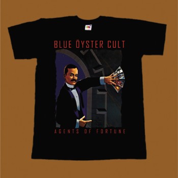 BLUE OYSTER CULT T-SHIRT - AGENTS OF FORTUNE
