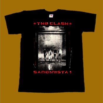 THE CLASH T-SHIRT - SANDINISTA