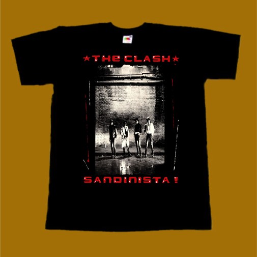 THE CLASH T-SHIRT - SANDINISTA