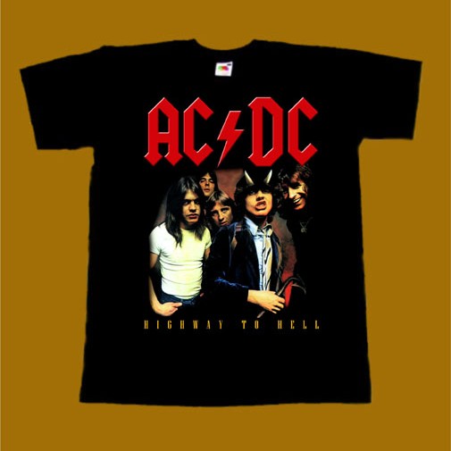 AC / DC T-SHIRT - HIGHWAY TO HELL 2