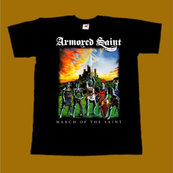 ARMORED SAINT T-SHIRT - MARCH OF THE SAINT