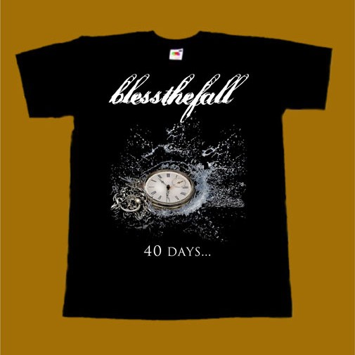 BLESSTHEFALL T-SHIRT - 40 DAYS