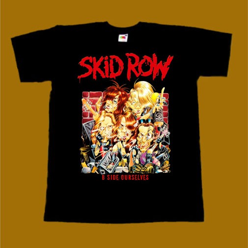 SKID ROW T-SHIRT - B SIDE OURSELVES