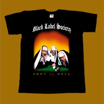 BLACK LABEL SOCIETY T-SHIRT - SHOT TO HELL