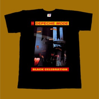 DEPECHE MODE T-SHIRT - BLACK CELEBRATION