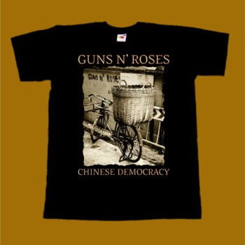 GUNS N ROSES T-SHIRT - CHINESE DEMOCRACY