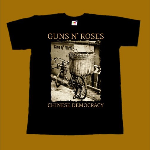 GUNS N ROSES T-SHIRT - CHINESE DEMOCRACY