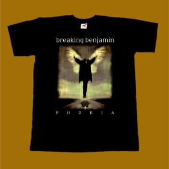 BREAKING BENJAMIN T-SHIRT - PHOBIA