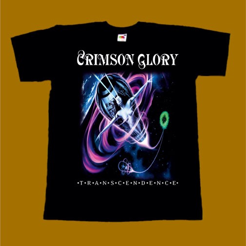 CRIMSON GLORY T-SHIRT - TRANSCENDENCE