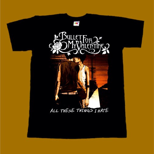 BULLET FOR MY VALENTINE T-SHIRT - ALL THESE THINGS I HATE