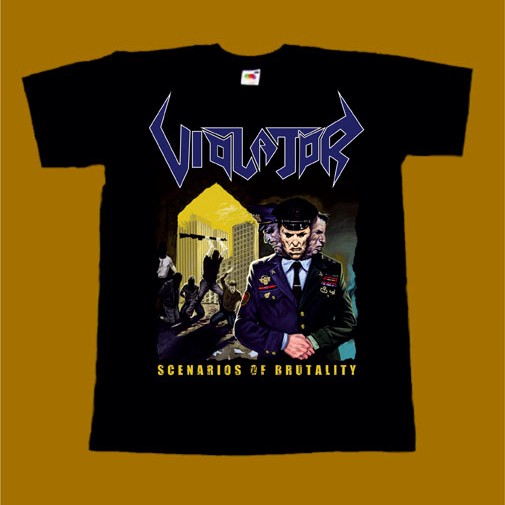 VIOLATOR T-SHIRT - SCENARIOS OF BRUTALITY