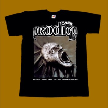 PRODIGY T-SHIRT - MUSIC FOR THE JILTED GENERATION