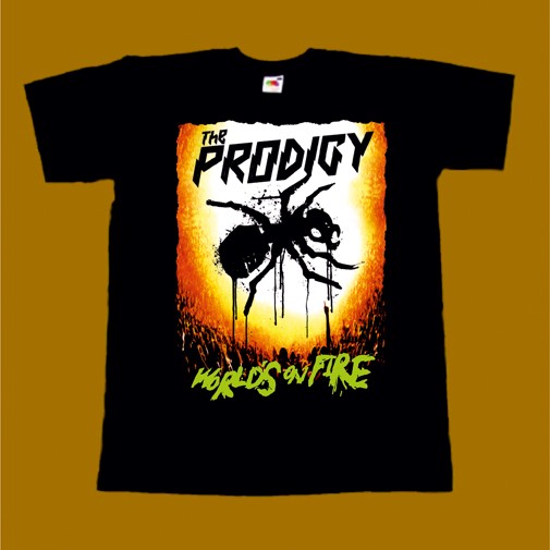 PRODIGY T-SHIRT - WORLDS ON FIRE
