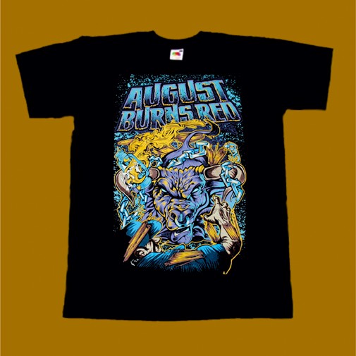 AUGUST BURNS RED T-SHIRT - BULL