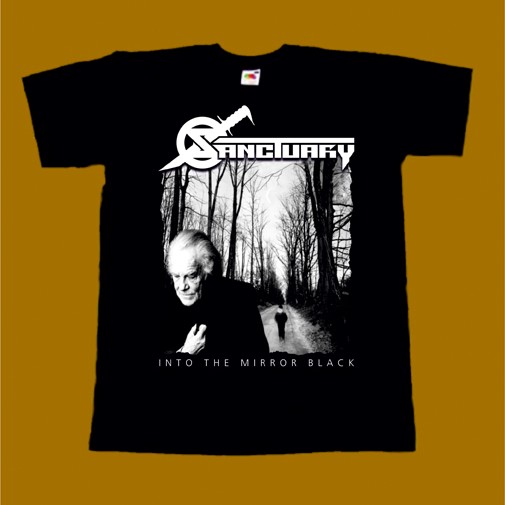 SANCTUARY T-SHIRT - INTO THE MIRROR BLACK