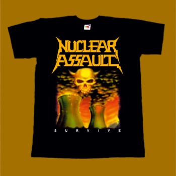 NUCLEAR ASSAULT T-SHIRT - SURVIVE