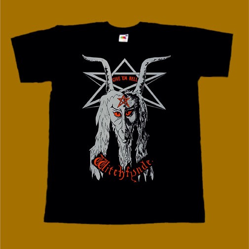 WITCHFYNDE T-SHIRT - GIVE EM HELL