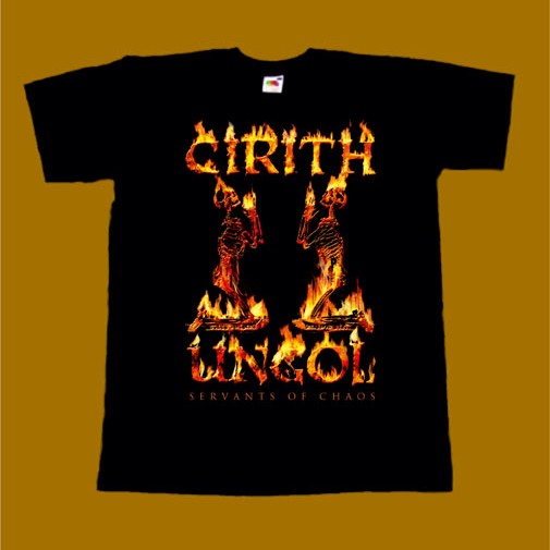 CIRITH UNGOL T-SHIRT - SERVANTS OF CHAOS