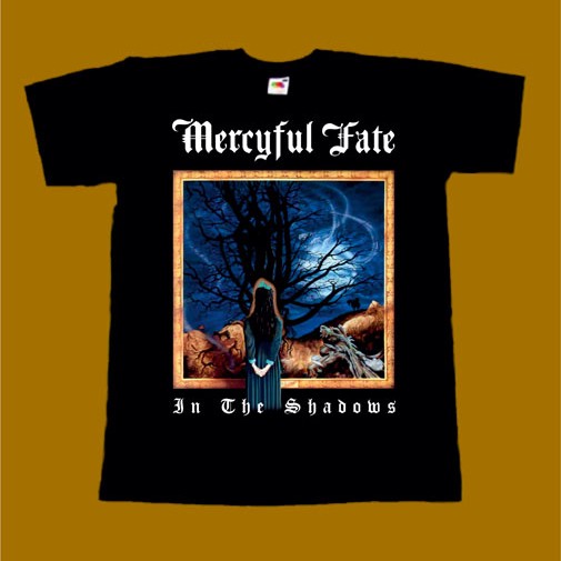 MERCYFUL FATE T-SHIRT - IN THE SHADOWS