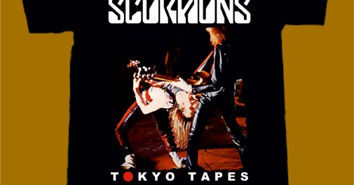 SCORPIONS T-SHIRT - TOKYO TAPES
