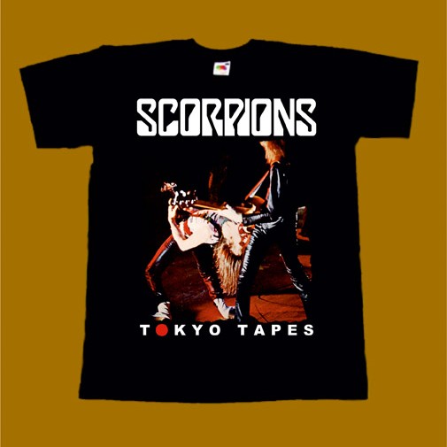 SCORPIONS T-SHIRT - TOKYO TAPES