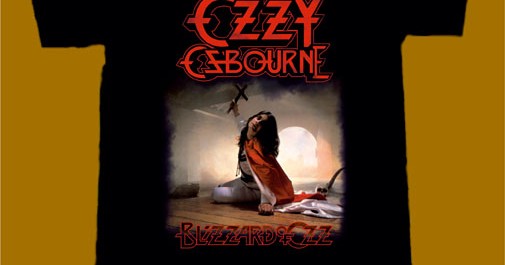 OZZY OSBOURNE T-SHIRT - BLIZZARD OF OZZ