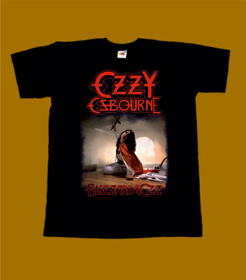 OZZY OSBOURNE T-SHIRT - BLIZZARD OF OZZ