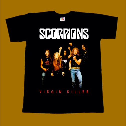 SCORPIONS T-SHIRT - VIRGIN KILLER