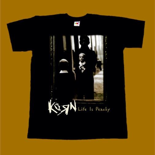 KORN T-SHIRT - LIFE IS PEACHY