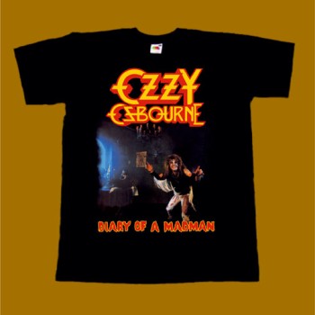 OZZY OSBOURNE T-SHIRT - DIARY OF A MADMAN