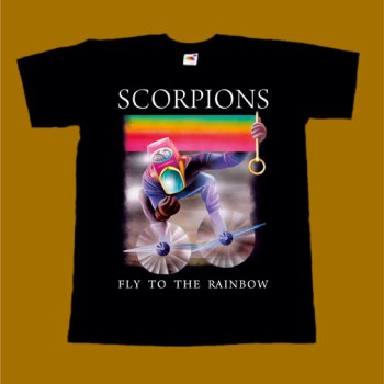 SCORPIONS T-SHIRT - FLY TO THE RAINBOW