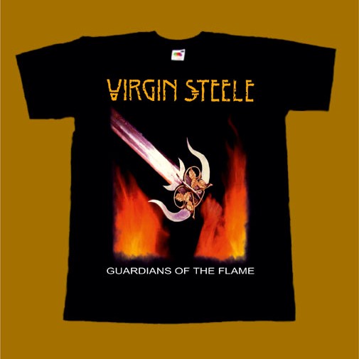 VIRGIN STEELE T-SHIRT - GUARDIANS OF THE FLAME