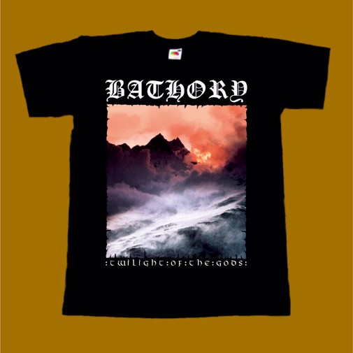 BATHORY T-SHIRT - TWILIGHT OF THE GODS