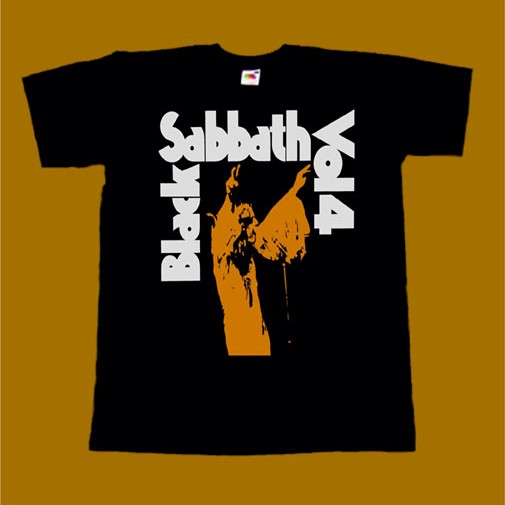 BLACK SABBATH T-SHIRT - VOL4