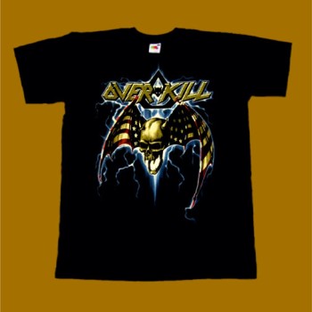 OVERKILL T-SHIRT - SKULL FLAG