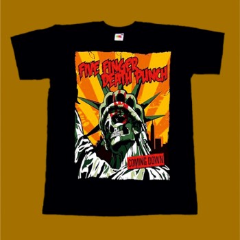 FIVE FINGER DEATH PUNCH T-SHIRT - COMING DOWN