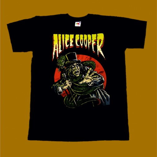 ALICE COOPER T-SHIRT - ART COVER
