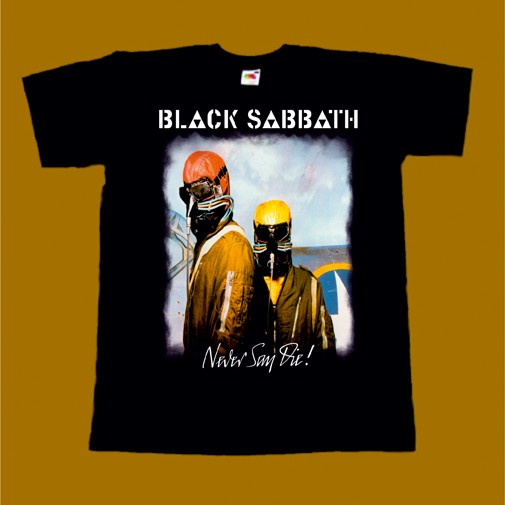 BLACK SABBATH T-SHIRT - NEVER SAY DIE