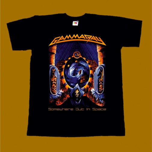 GAMMA RAY T-SHIRT - SOMEWHERE OUT IN SPACE
