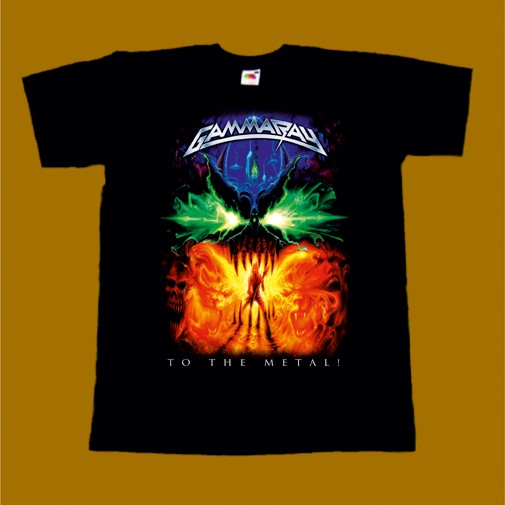 GAMMA RAY T-SHIRT - TO THE METAL