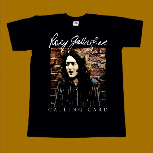RORY GALLAGHER T-SHIRT - CALLING CARD