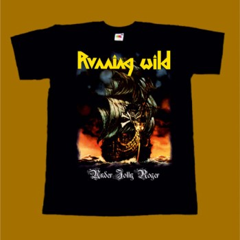 RUNNING WILD T-SHIRT - UNDER JOLLY ROGER