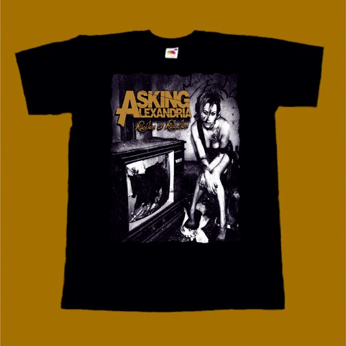 ASKING ALEXANDRIA T-SHIRT - RECLESS & RELENTLESS